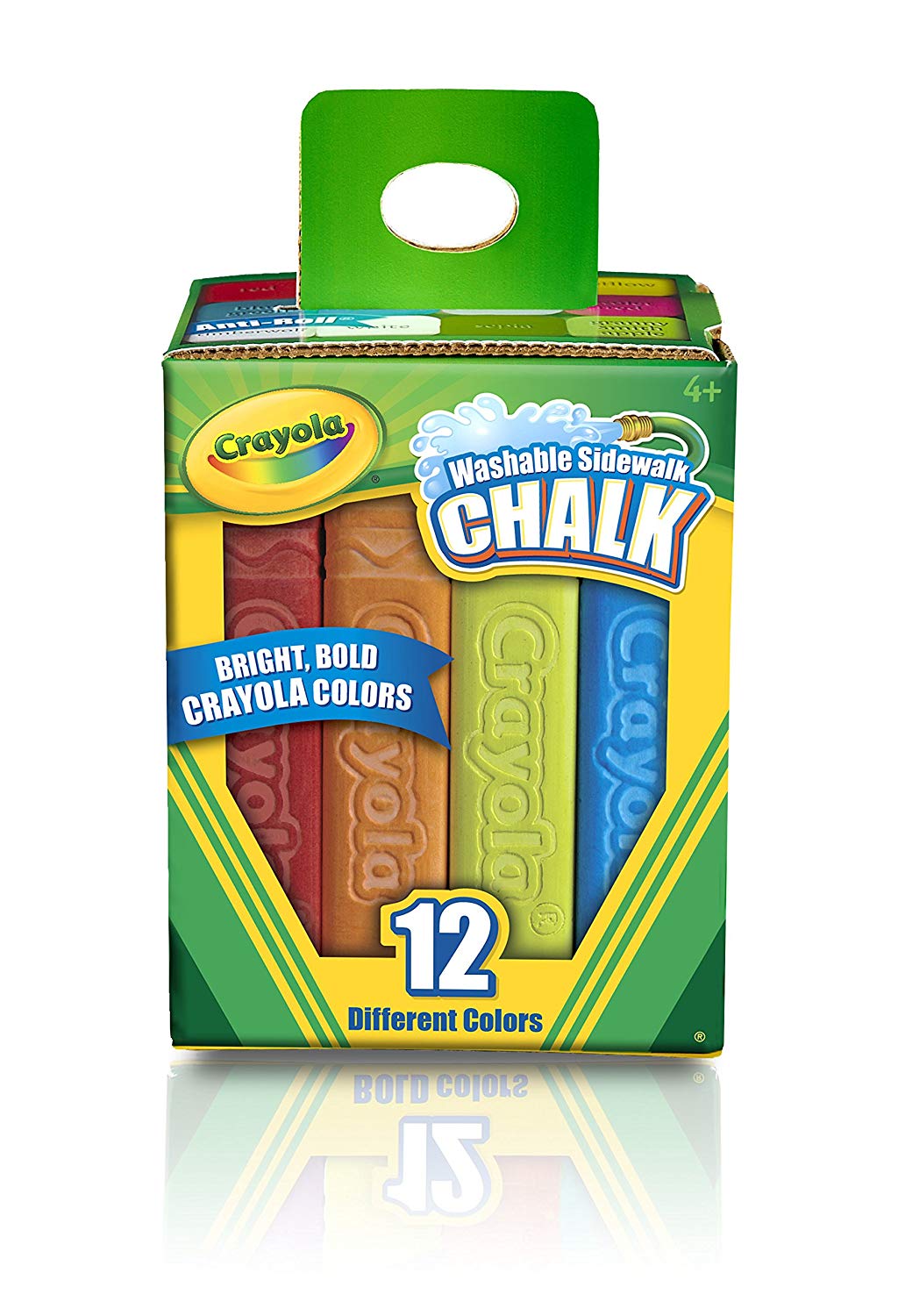 CRAYOLA CHALK SIDEWALK BOX 12PC