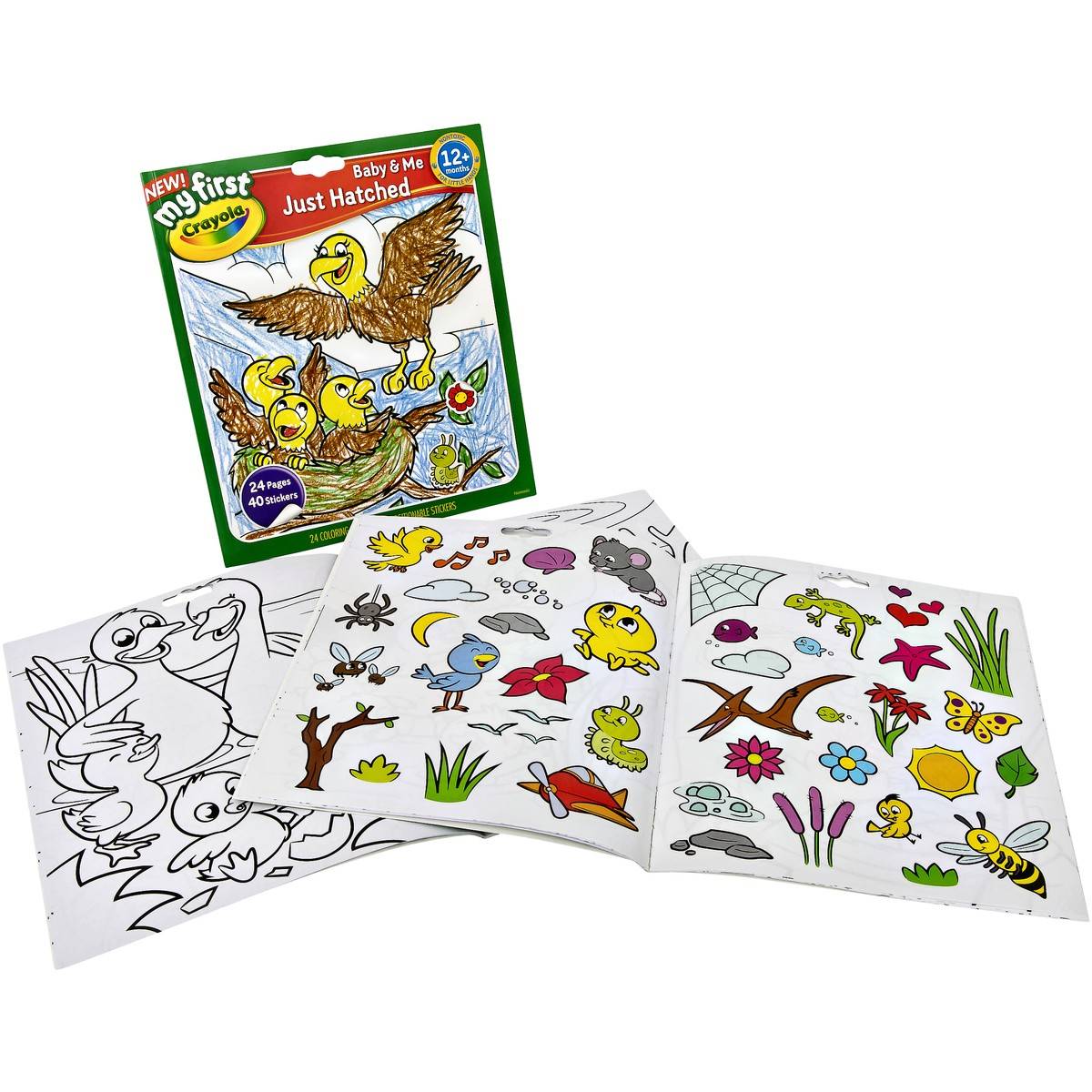 CRAYOLA COLOR & STICKER BOOK MY FIRST