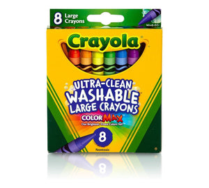 CRAYOLA CRAYONS KIDS FIRST WASHABLE