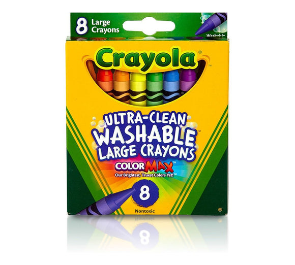 CRAYOLA CRAYONS KIDS FIRST WASHABLE