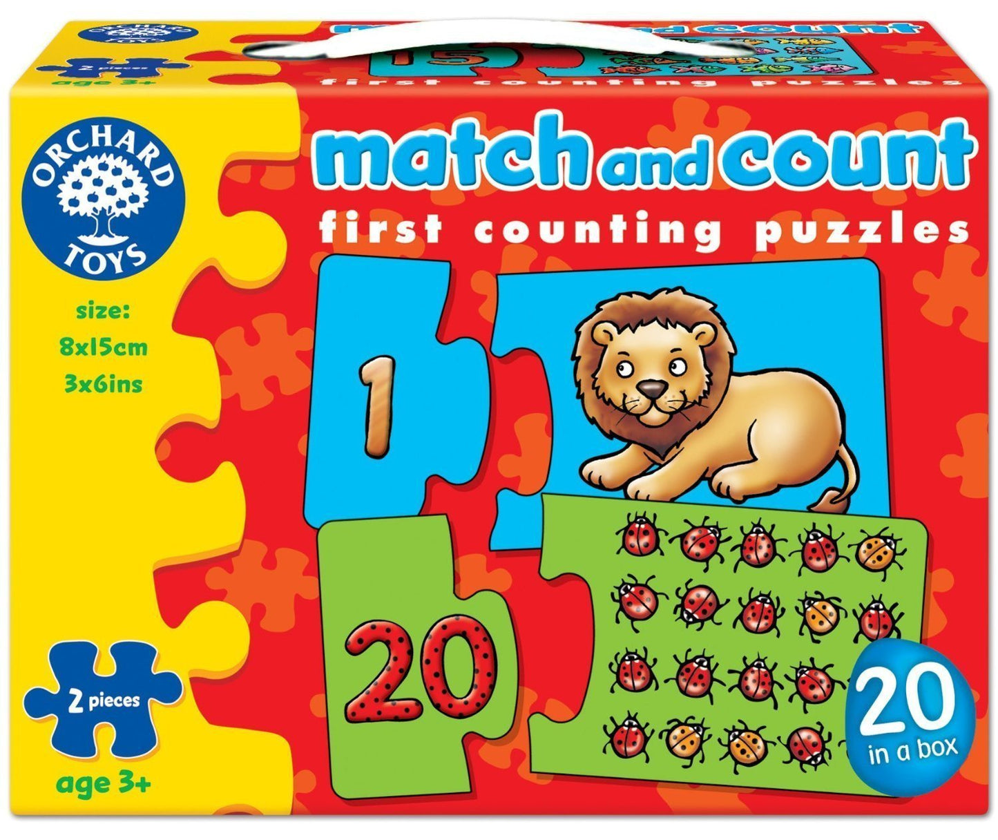 ORCHARD TOYS MATCH AND COUNT PUZZLE
