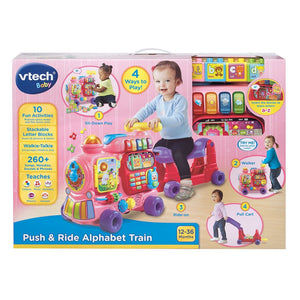 VTECH PUSH & RIDE ALPHABET TRAIN PINK