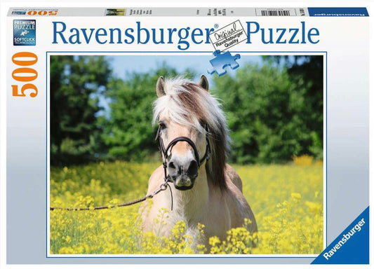 Puzzle 500Pc White Horses