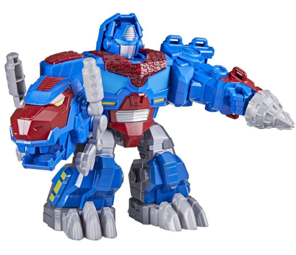 Tra Optimus Prime T Rex