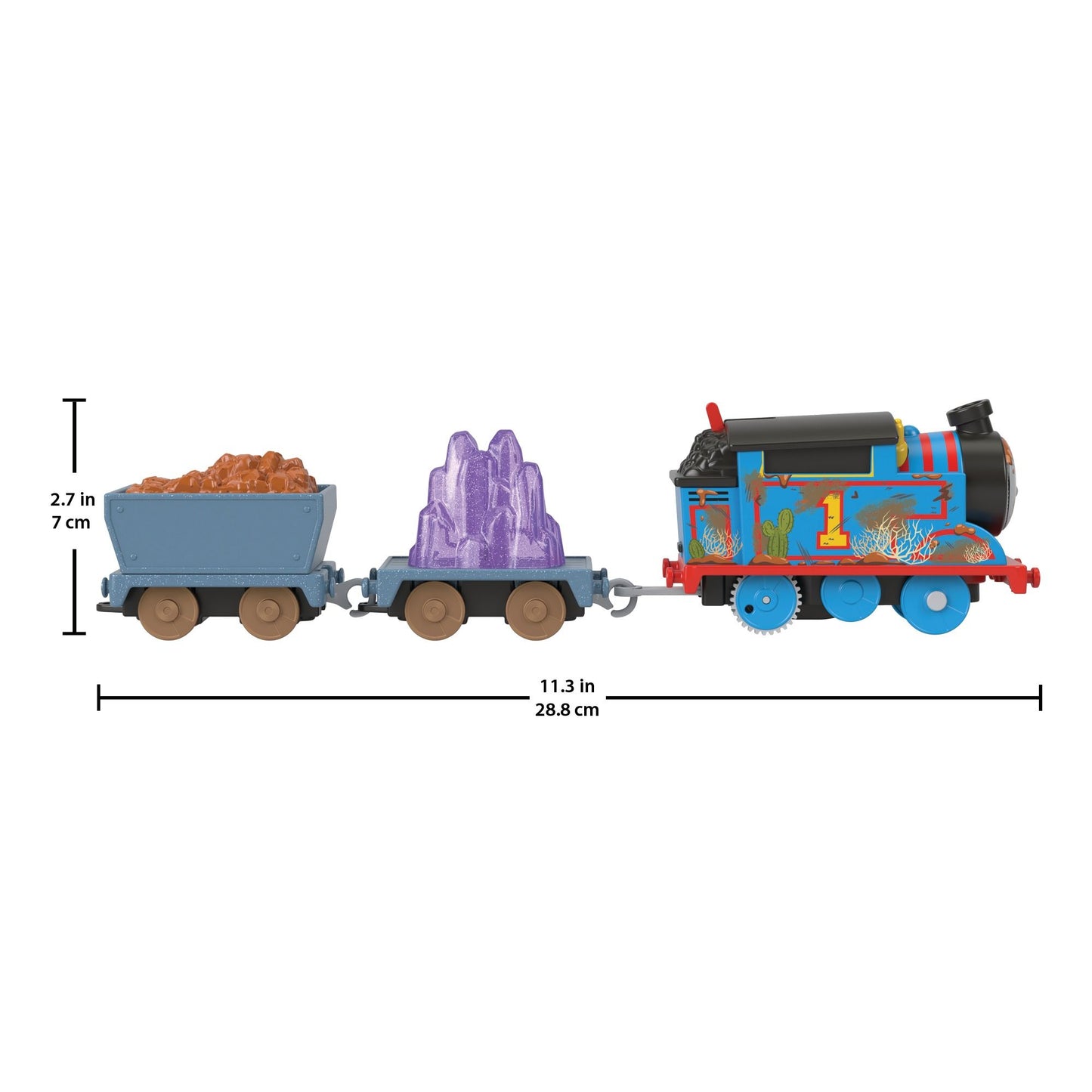 THOMAS & FRIENDS MOTORIZED CRYSTAL THOMA