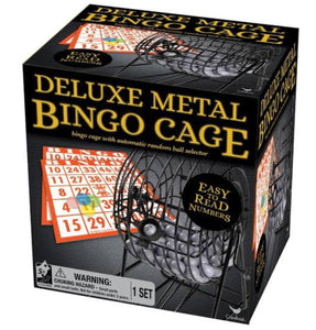 GAME CARDINAL METAL BINGO CAGE