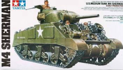 TAMIYA 1/35 M4 SHERMAN EARLY PROD