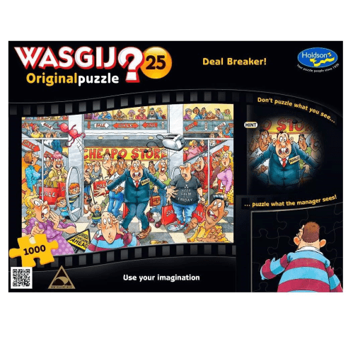 PUZZLE WASGIJ #25 ORIGIN DEAL BREAKER