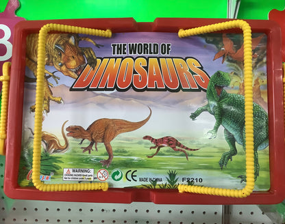 Carry Box Of Dinosaurs