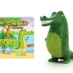 MONEY BOX STANDING CROCODILE