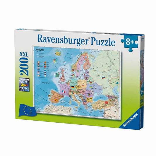 PUZZLE 200PC EUROPEAN MAP