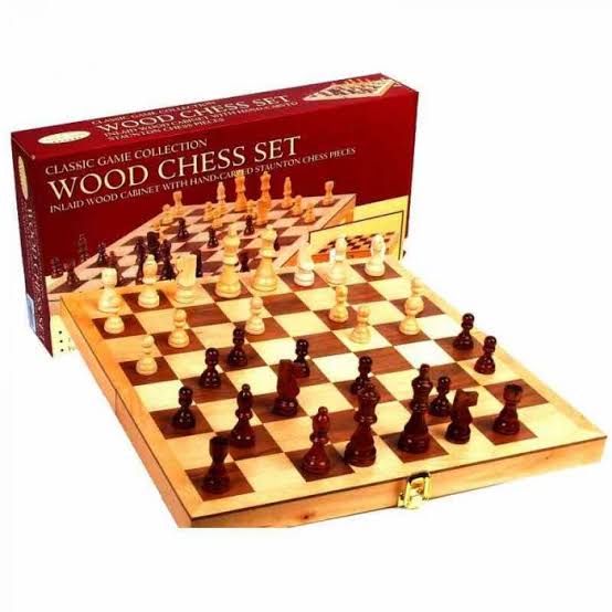 GAME CHESS WOOD SET