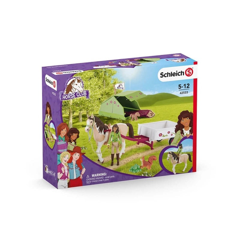 SCHLEICH 42533 HORSE CLUB SARAH CAMPING