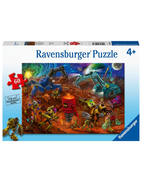 PUZZLE 60PC SPACE CONSTRUCTION