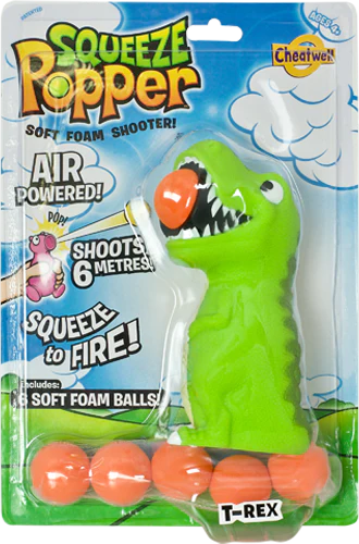 SQUEEZ POPPER T-REX