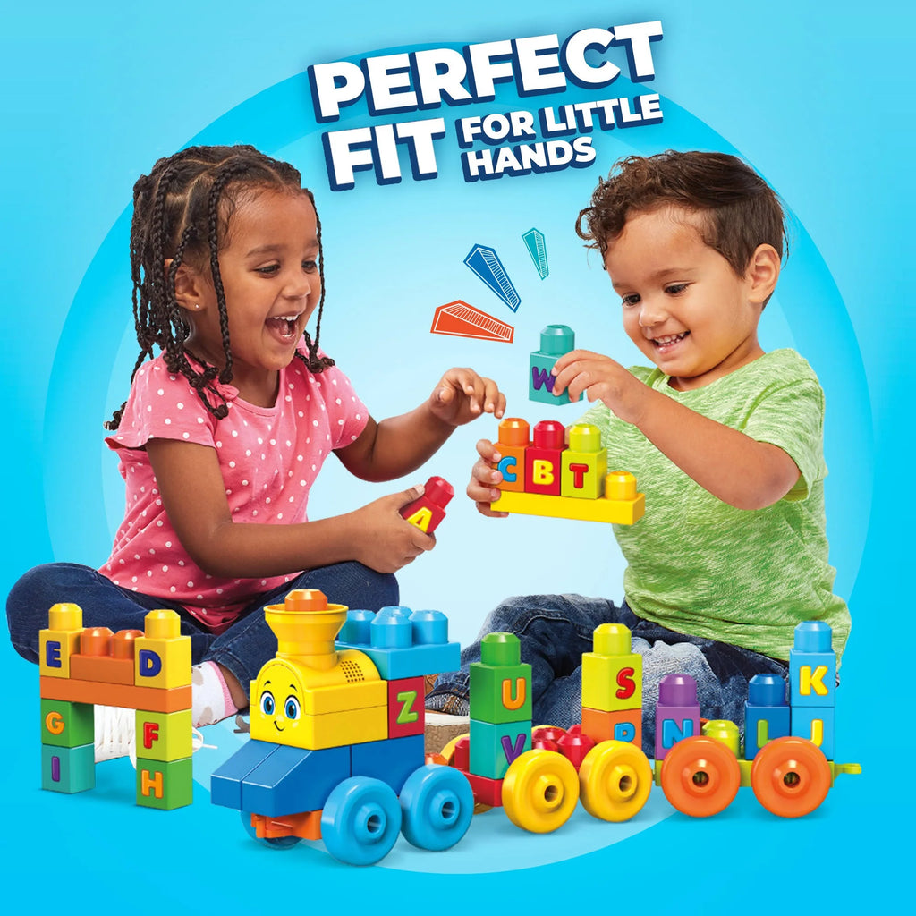 MEGA BLOCKS ABC LEARNING TRAIN