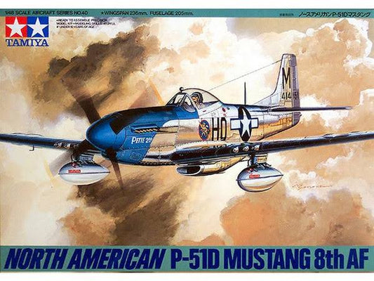 TAMIYA 1:48 AP51D MUSTANG 8TH AF