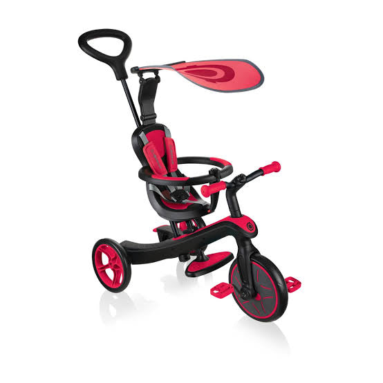 TRIKE GLOBBER EXPLORER 4 IN 1 RED