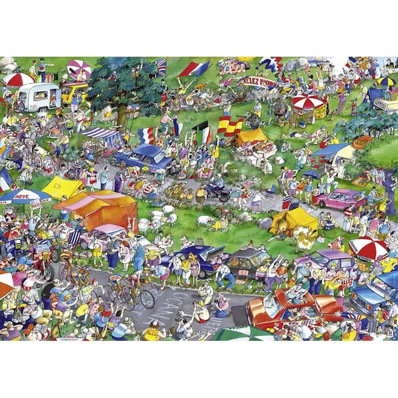 PUZZLE 1000PC HEYE BLACHON CYCLE RACE