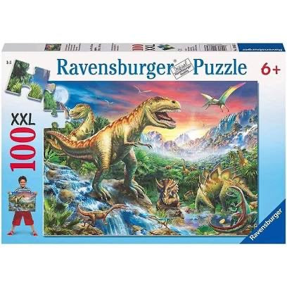 PUZZLE 100PC TIME OF THE DINOSAUR