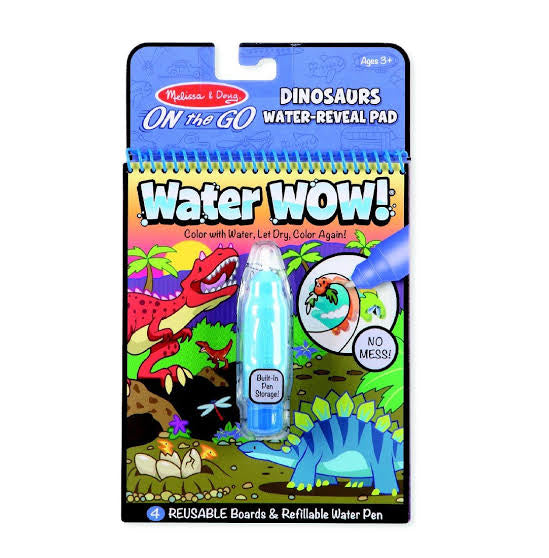 M&D ON THE GO WATER WOW DINOSAUR