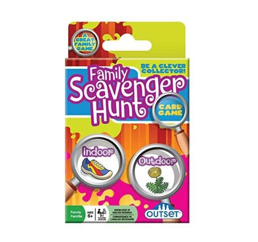 Card Game Family Scavenger Hunt