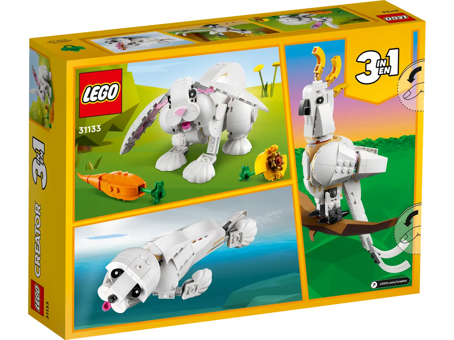 LEGO 31133 CREATOR WHITE RABBIT