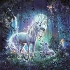 PUZZLE 3X49PC BEAUTIFUL UNICORNS