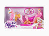 SPARKLE GIRLZ DOLL WITH HORSE & CARRIAGE