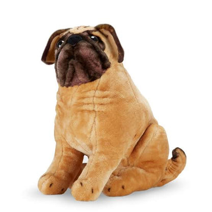 M&D LARGE PLUSH PUG