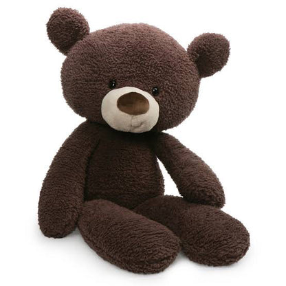 GUND BEAR FUZZY 38CM CHOCOLATE