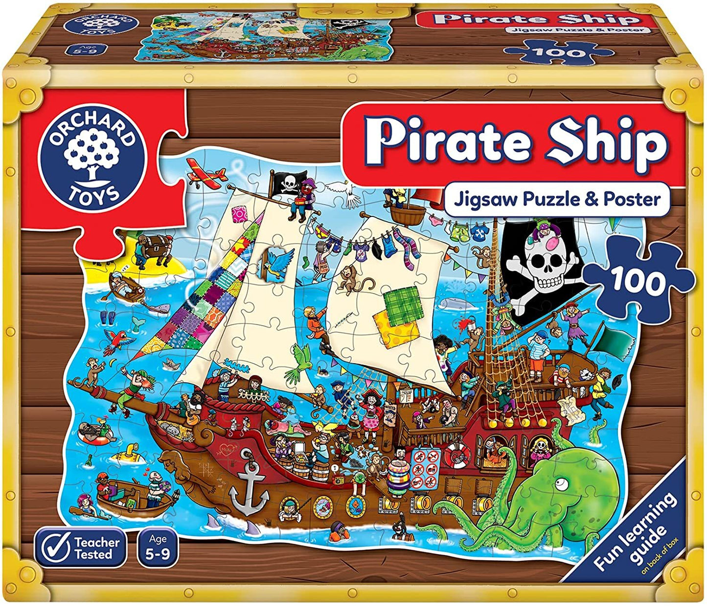 Orchard Puzzle 100Pc Pirate Ship