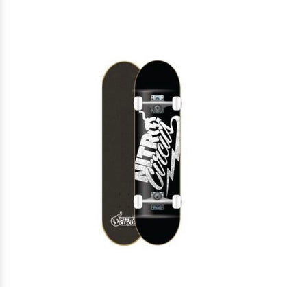 NITRO CIRCUS SKATEBOARD BLACK BOLT