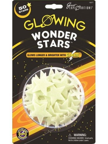 GLOW IN THE DARK WONDER STARS