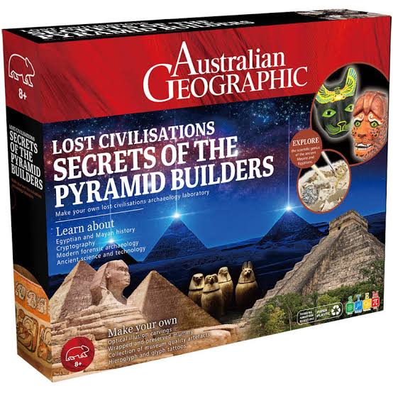 AUS GEO SCERETS OF THE PYRAMID BUILDER