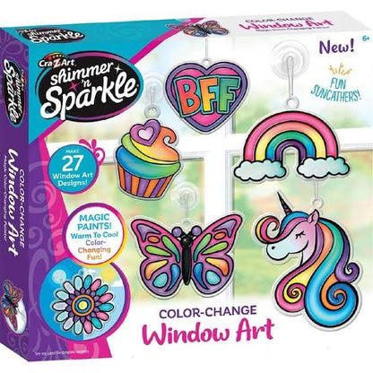 SHIMMER N SPARKLE WINDOW ART COLOR CHANG