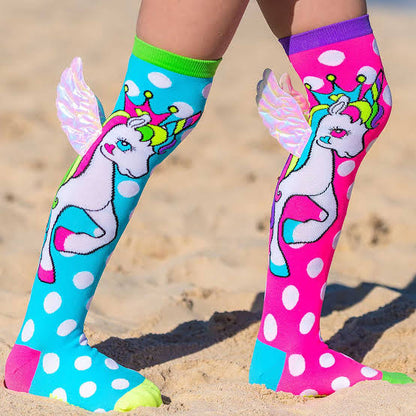 MADMIA SOCKS 6+ FLYING UNICORN W WINGS