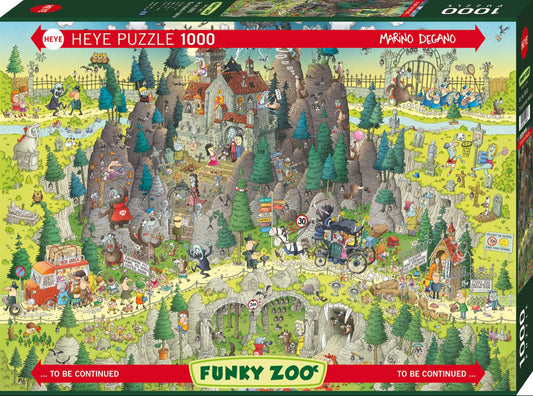 PUZZLE 1000PC HEYE FUNKY ZOO TRANSYLVAN