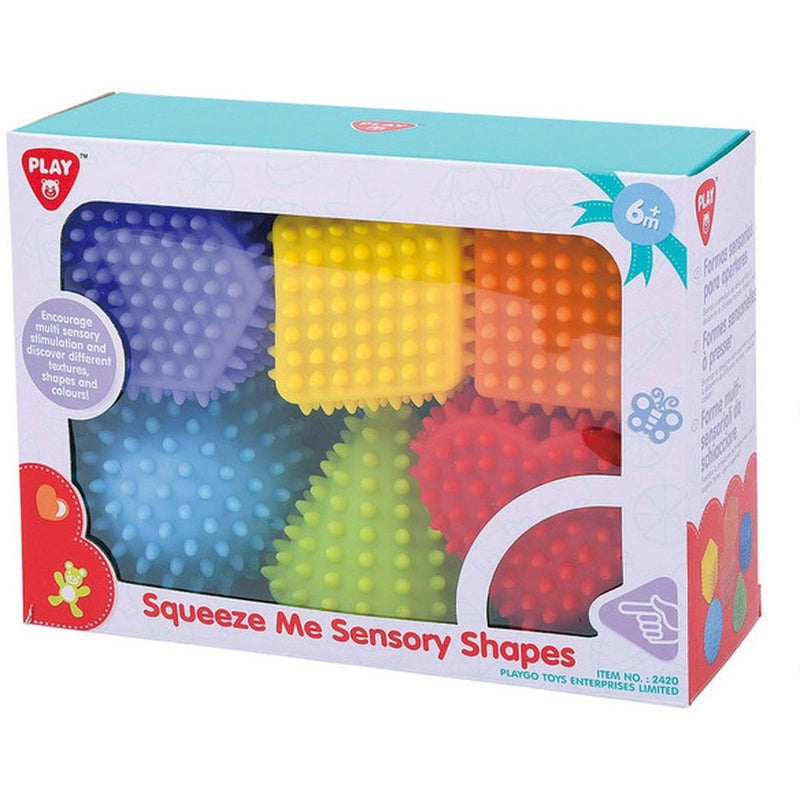 PLAYGO SQUEEZE SENSORY SHAPES