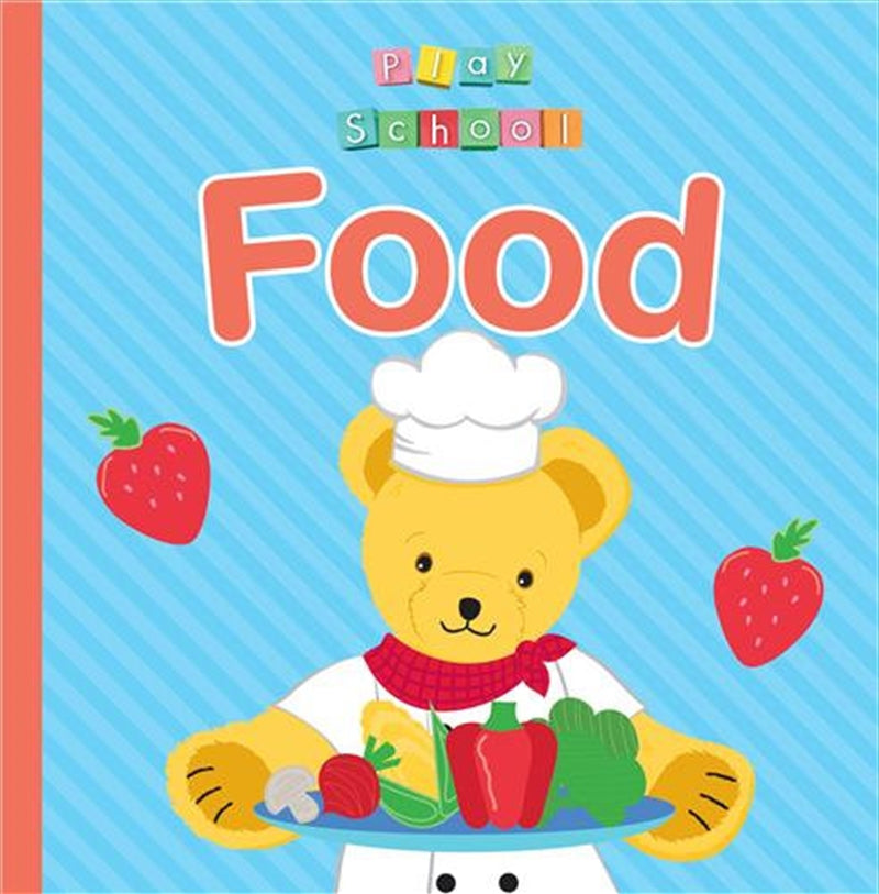 BOOK ABS KIDS PLAY SCHOOL FOOD