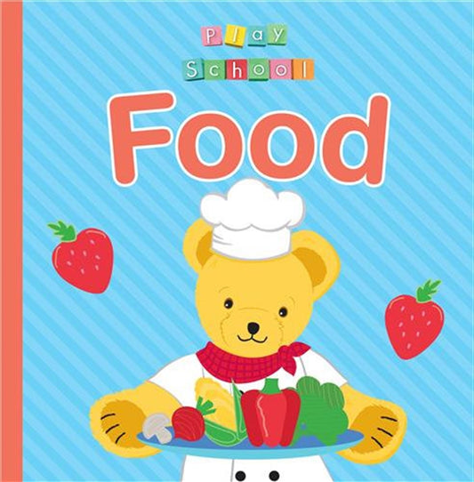 BOOK ABS KIDS PLAY SCHOOL FOOD