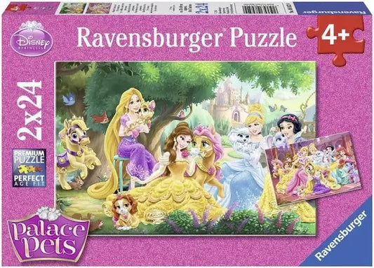 PUZZLE 2X24PC DISNEY FRIENDS OF THE PRIN