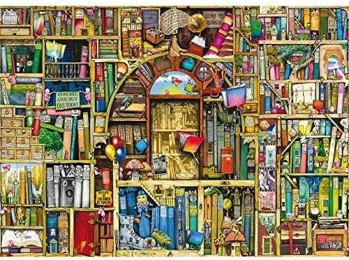 PUZZLE 1000PC THE BIZARRE BOOKSHOP 2