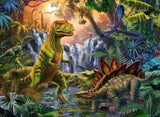 PUZZLE 100PC DINOSAUR OASIS