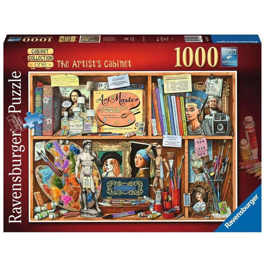 PUZZLE 1000PC THE ARTIST'S CABINET