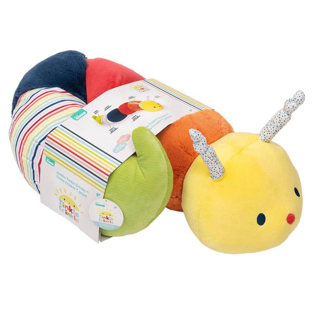 Gund Tinkle Crinkle Caterpillar Jumbo