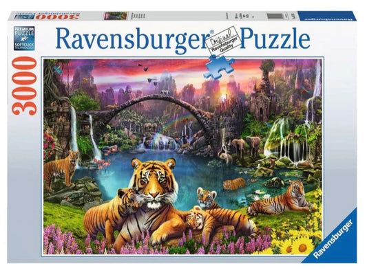 PUZZLE 3000PC TIGERS IN PARADISE