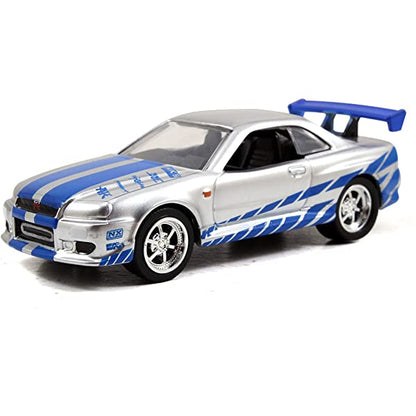 D/C 1:24 F&F BRIAN'S NISSAN SKYLINE SILV