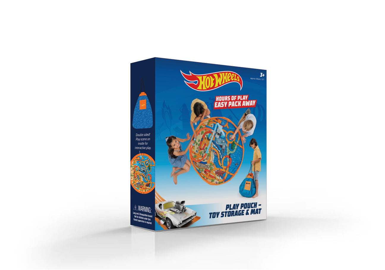 TOY BAG & PLAY MAT HOT WHEELS