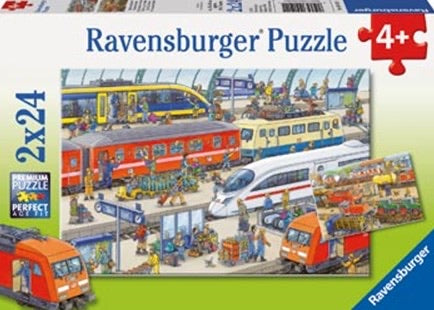 PUZZLE 2X24PC BUSY TRAIN STATION